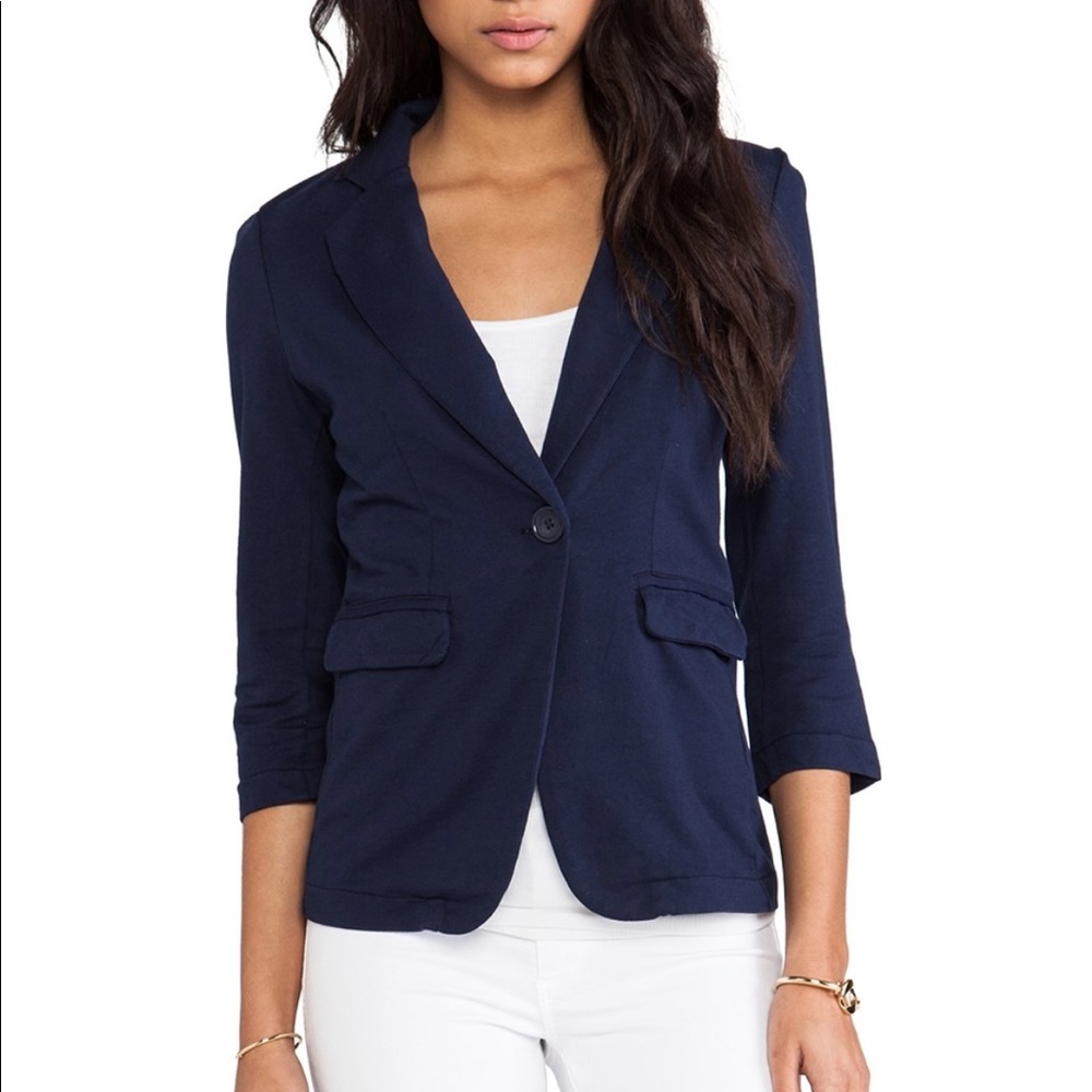 Royal blue Bobi blazer.